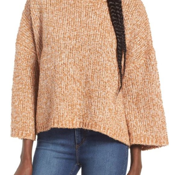 Sun & Shadow Sweaters - Sun & Shadow Wide Sleeve Pullover Sweater